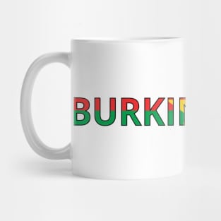 Drapeau Burkina Faso Mug